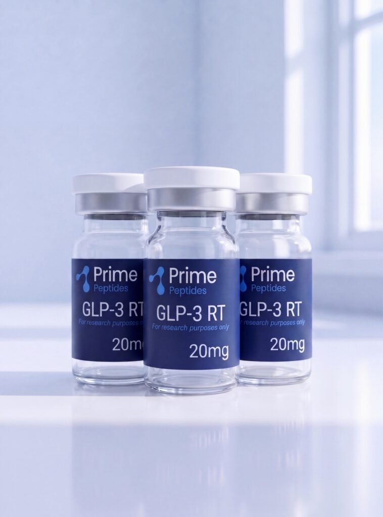 GLP-3 RT 20mg 3 Vials: 3rd Gen Weight Loss Research Peptide